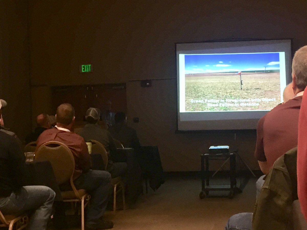 Washington State Soil Health Committee Grant Recipient Presents at Cropping Conference